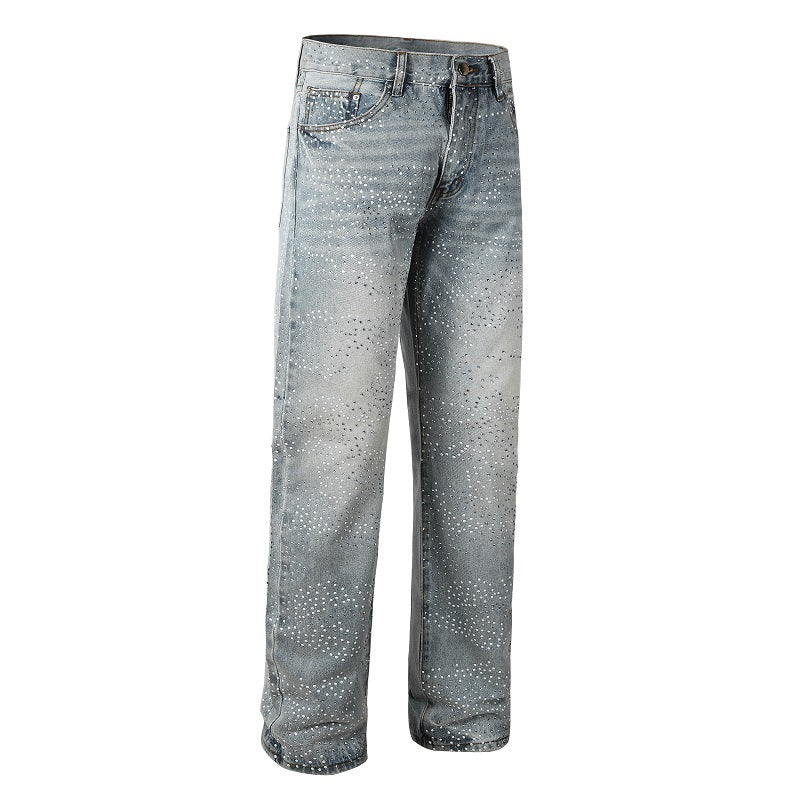 Pearl & Diamond Baggy Jeans