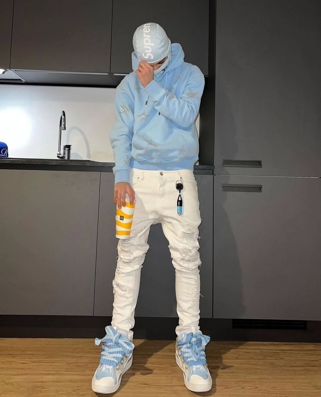 White Vvs Diamond Jeans