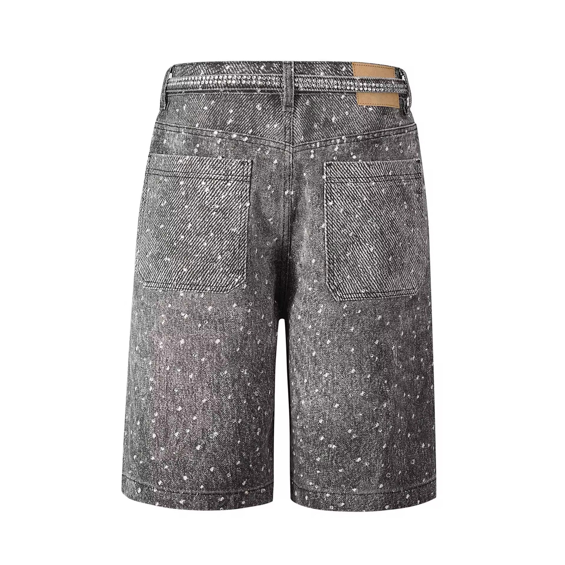Grey Diamond Shorts