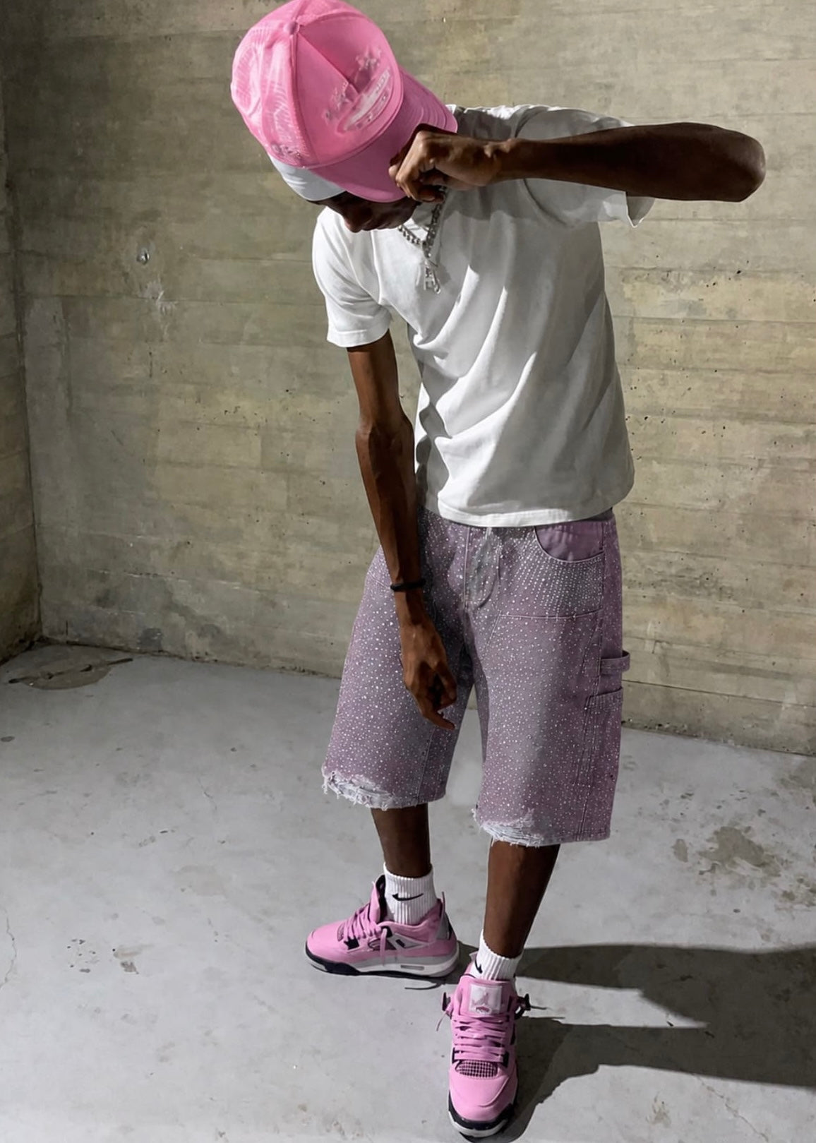 Pink Diamond Shorts