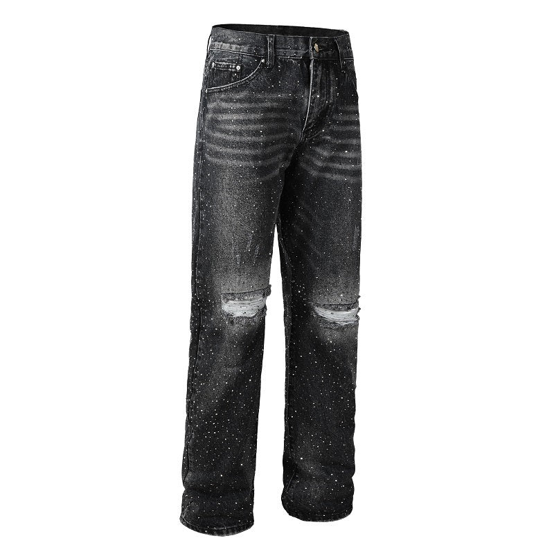 Dark Grey Diamond Baggy