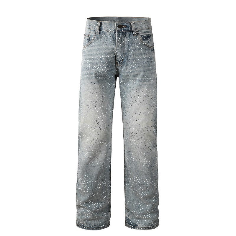 Pearl & Diamond Baggy Jeans