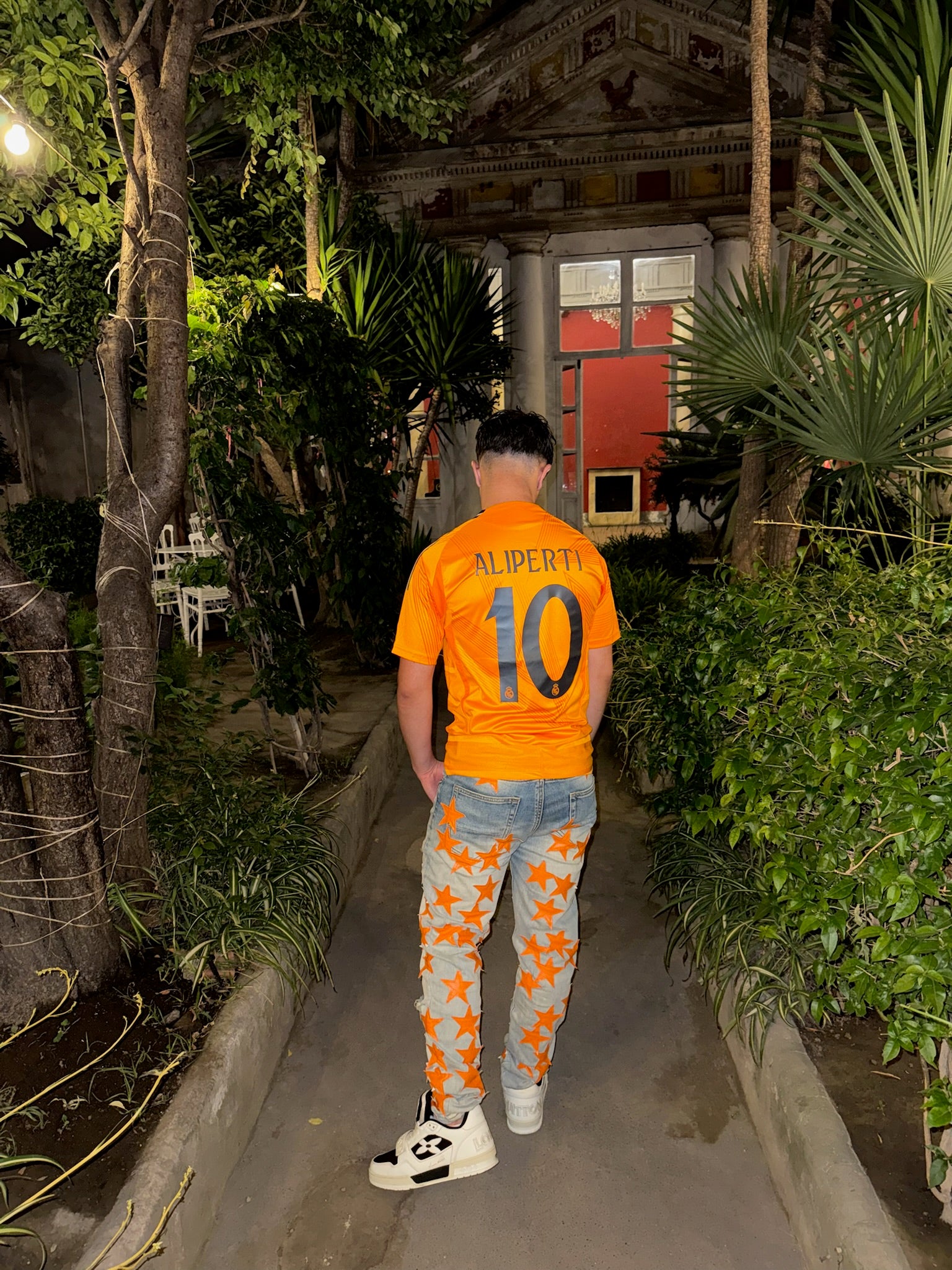 Orange Star Jeans