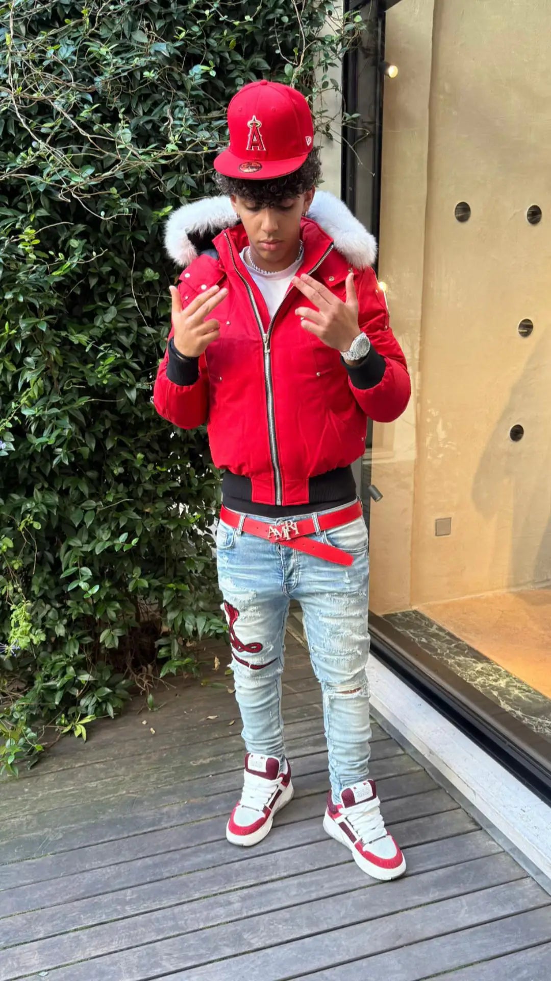 Red Snake Jeans
