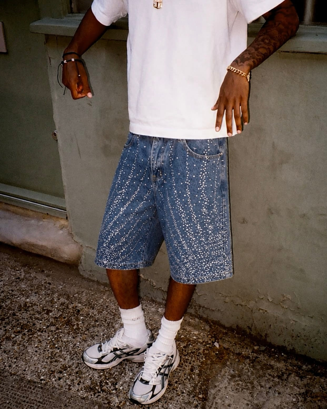 Blue Diamond Shorts