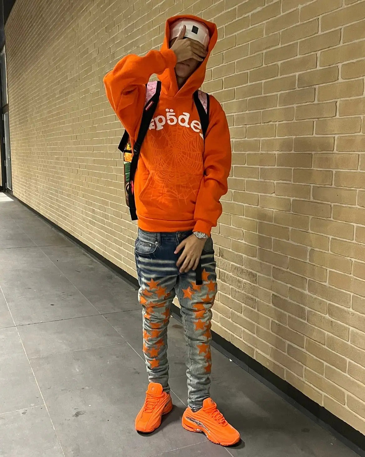 Orange Star Jeans
