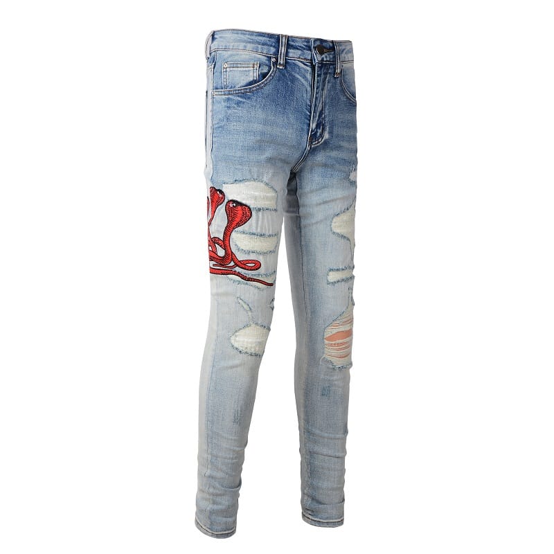 Red Snake Jeans