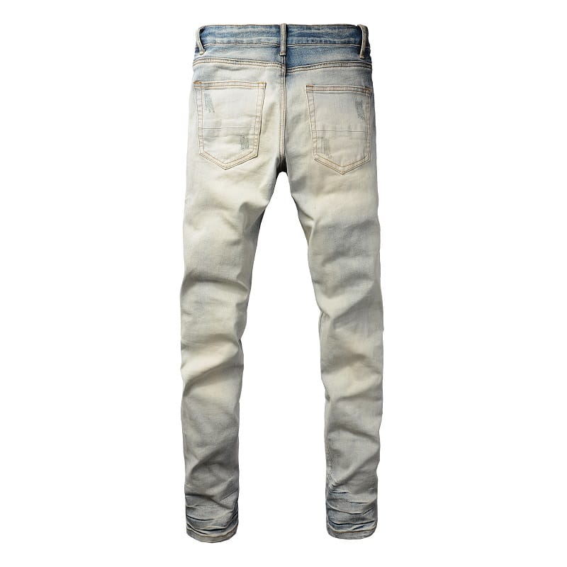 Washed Diamond Jeans