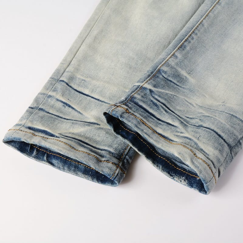 Washed Diamond Jeans