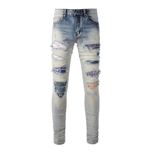 Bandana Patch Jeans