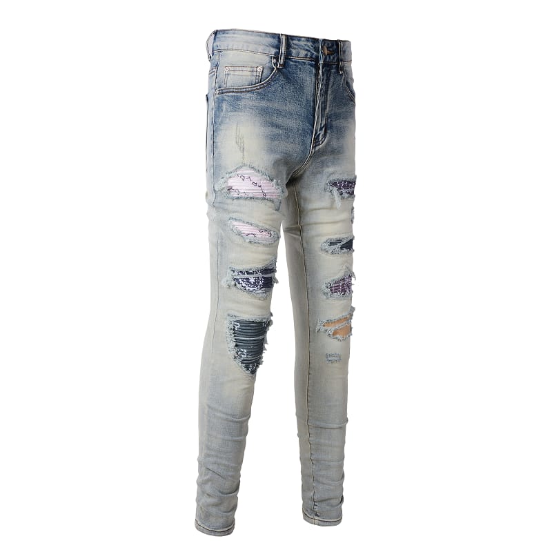 Bandana Patch Jeans