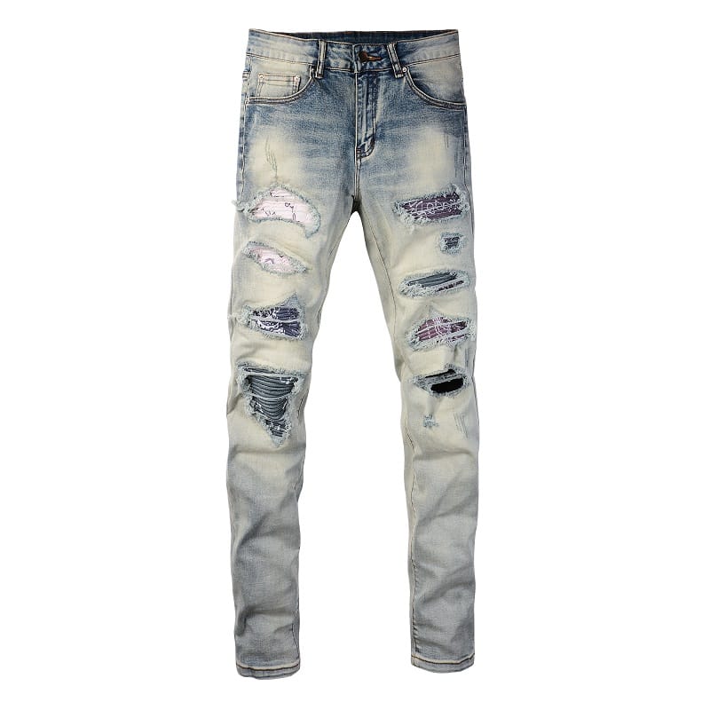 Bandana Patch Jeans