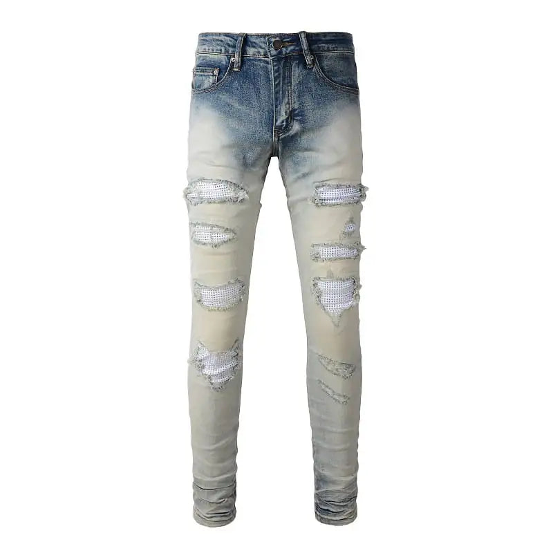 Washed Vvs Diamond Jeans