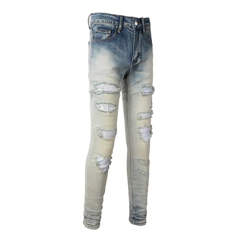 Washed Vvs Diamond Jeans