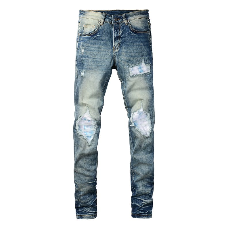 Clouds Patch Jeans