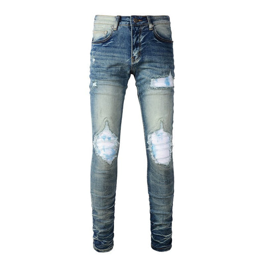 Clouds Patch Jeans