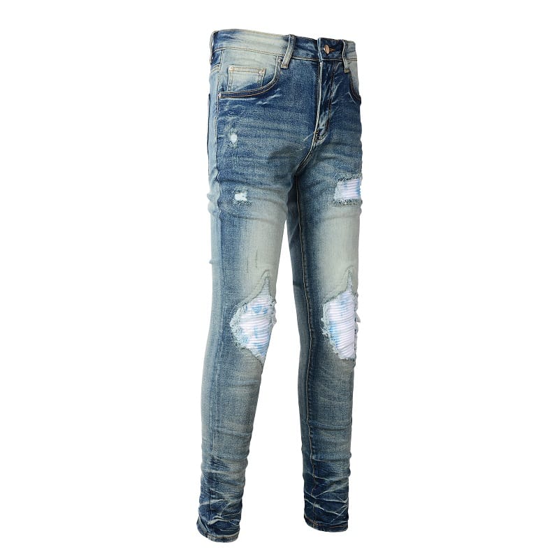 Clouds Patch Jeans