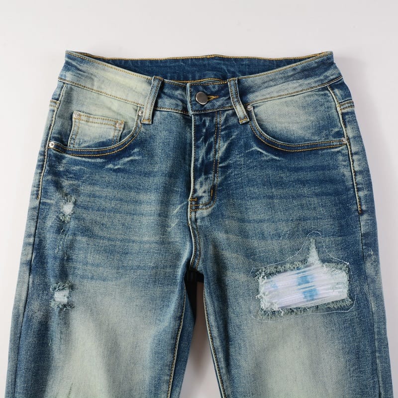 Clouds Patch Jeans