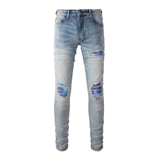 Galaxy Patch Jeans