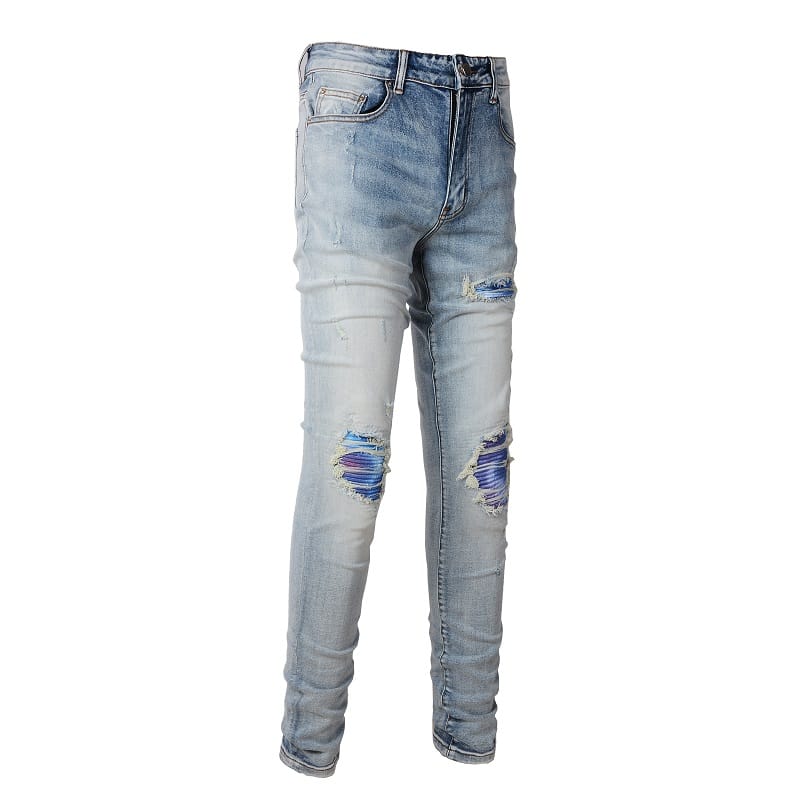 Galaxy Patch Jeans