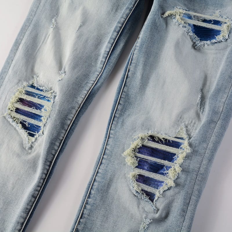 Galaxy Patch Jeans