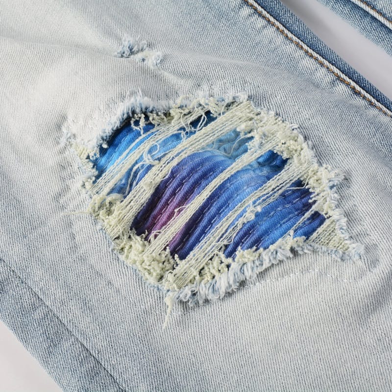 Galaxy Patch Jeans