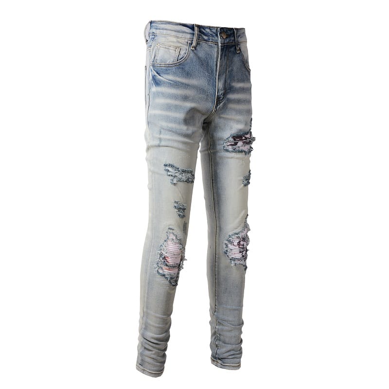 Stretch Patch Jeans