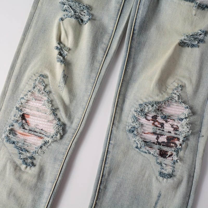 Stretch Patch Jeans