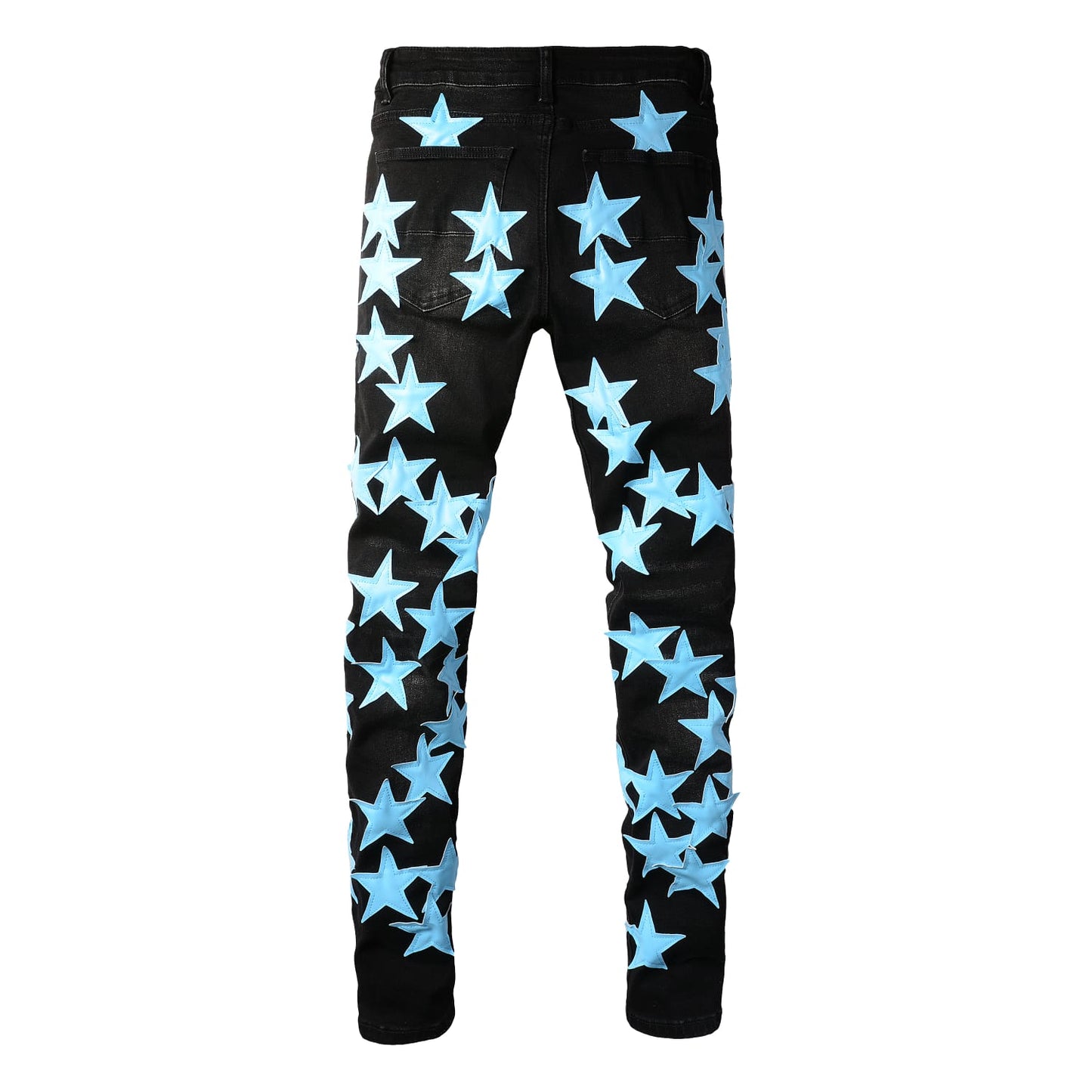 Ice Blue Star Jeans