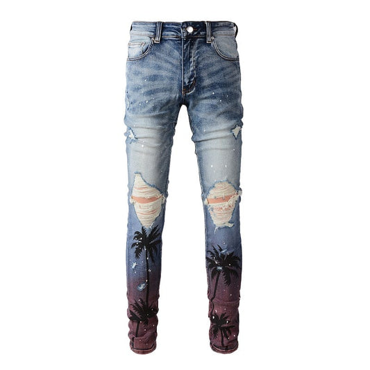 Palm Trees Jeans