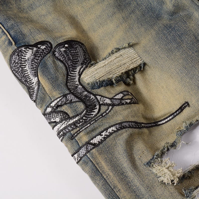 Snake Dirty Jeans