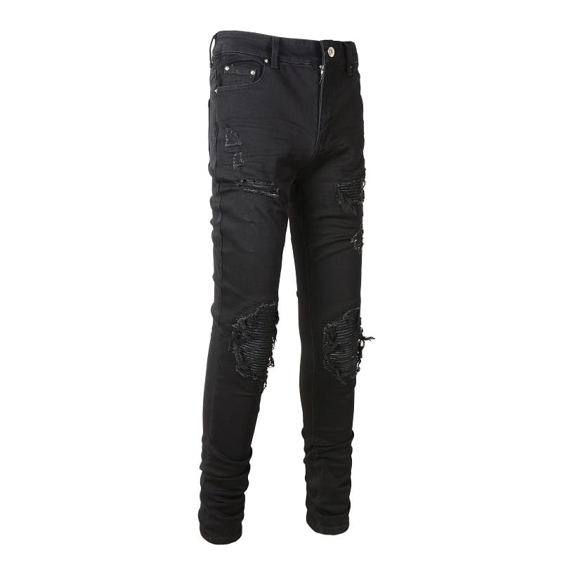 Stretch Total Black Jeans