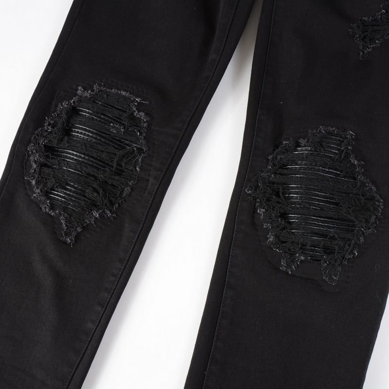 Stretch Total Black Jeans