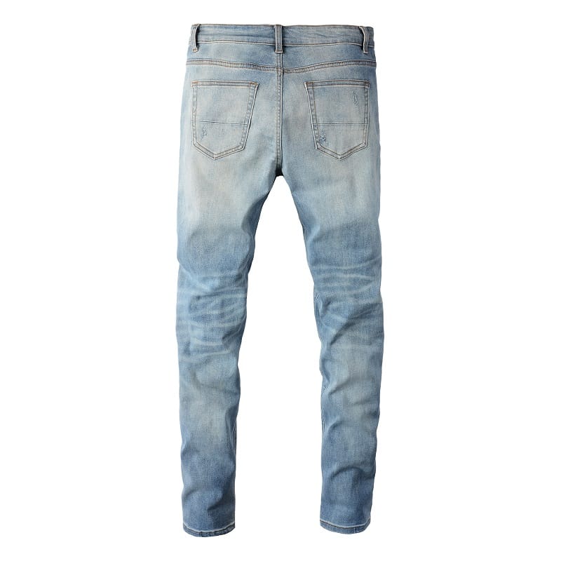 Clear Bandana Jeans