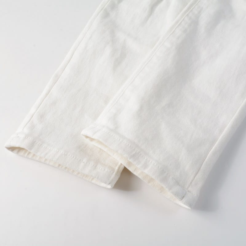 Destroyed White Jeans