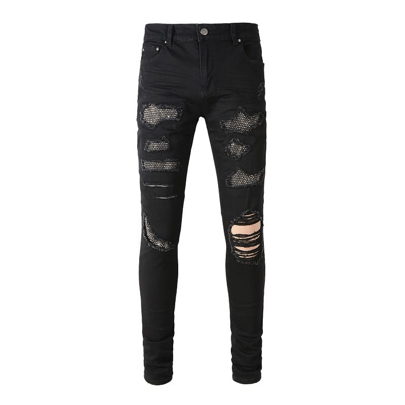 Total Diamond Black Jeans