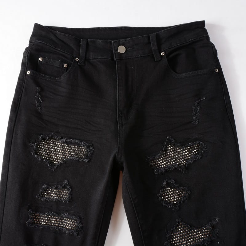 Total Diamond Black Jeans