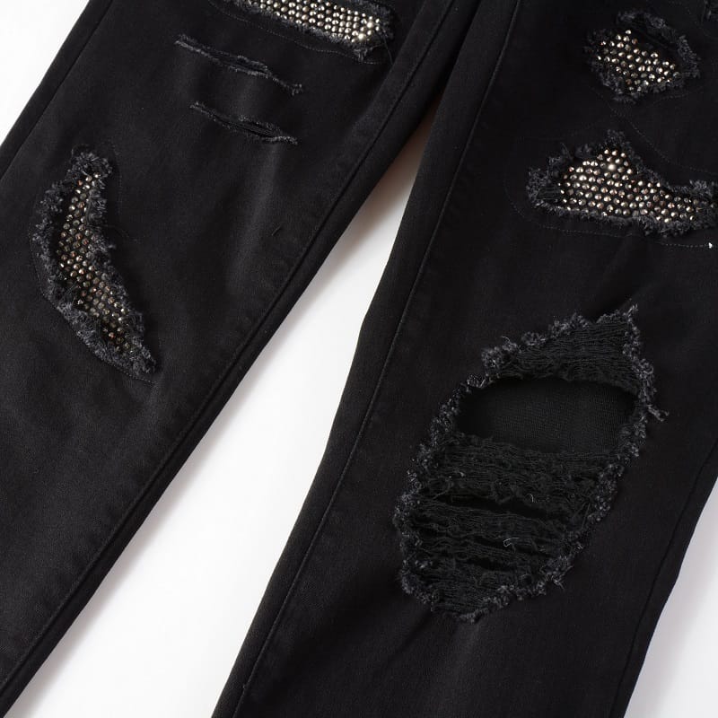 Total Diamond Black Jeans