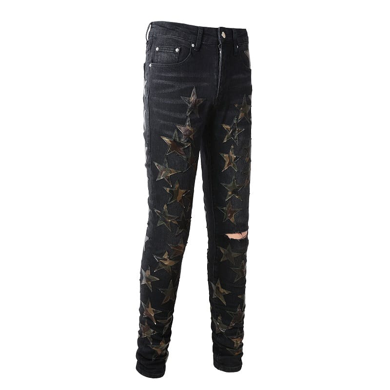 Military Star Jeans