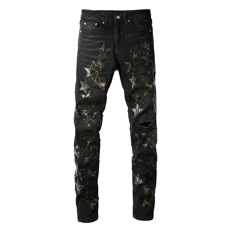 Military Star Jeans