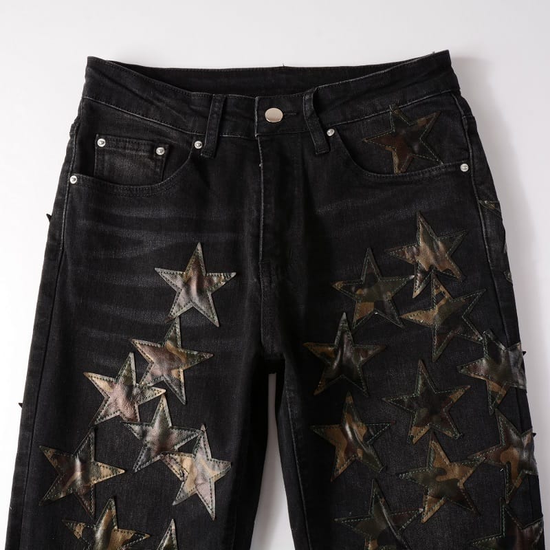 Military Star Jeans