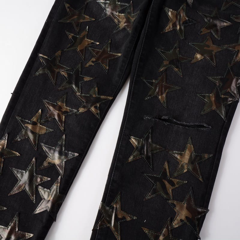 Military Star Jeans