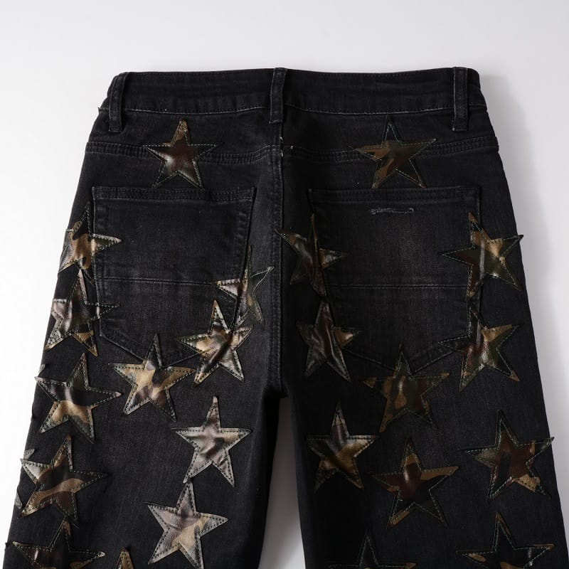 Military Star Jeans