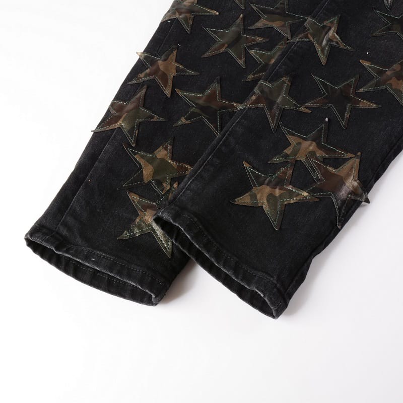 Military Star Jeans