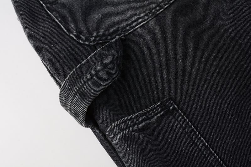 Flared Black Contrast Jeans V2