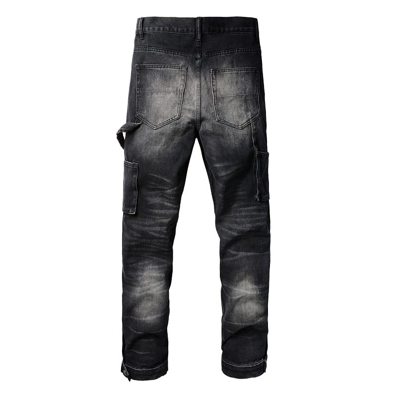 Dark Grey Baggy Jeans