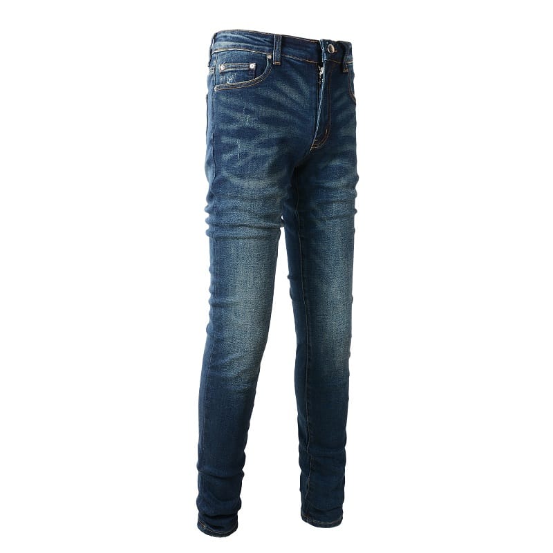 Regular Dark Blue Jeans