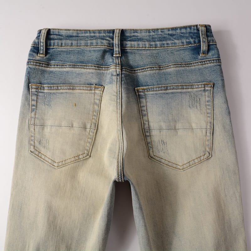 Brown Patch Jeans