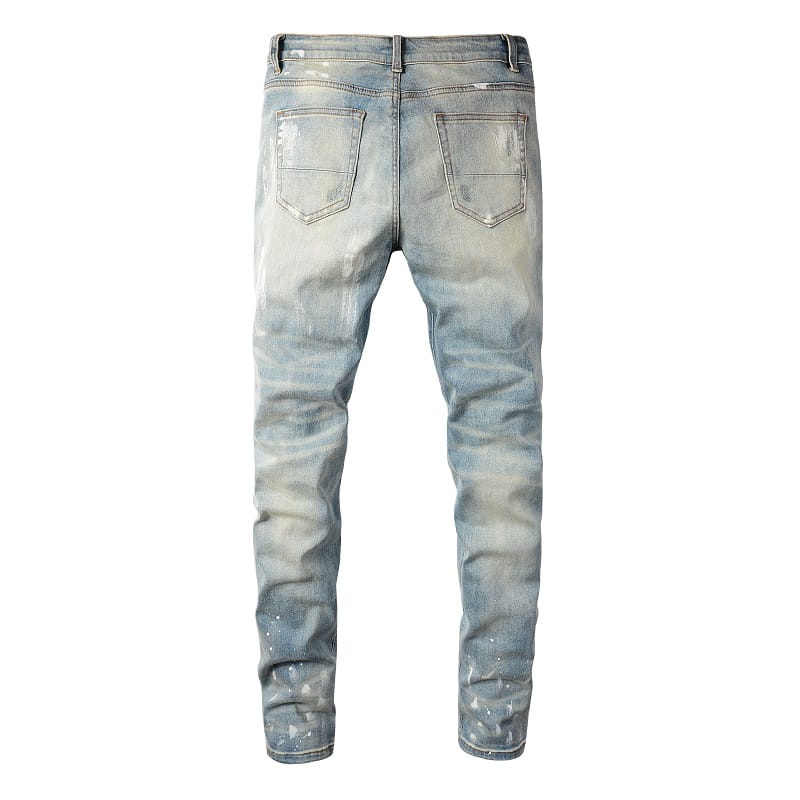 Painted Stretch Jeans